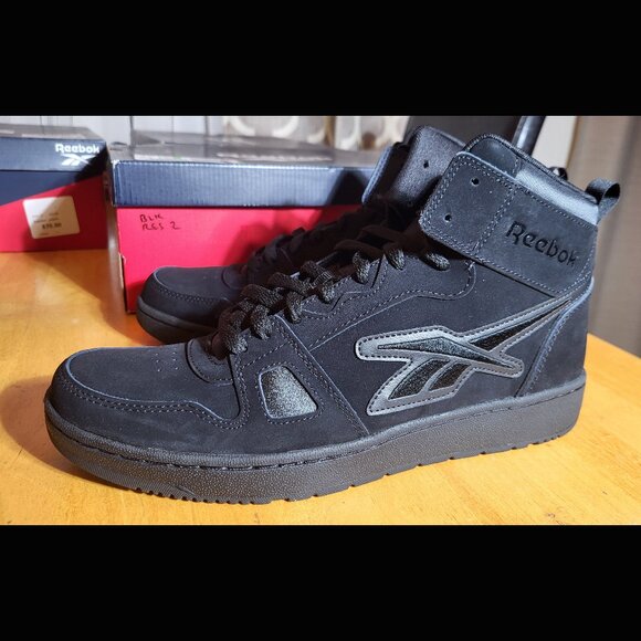 Reebok Resonator Mid Mens Size 11 New Black - Picture 2 of 8